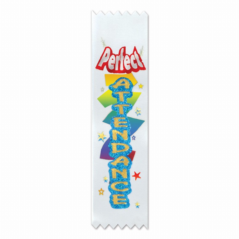 Value Packs  - Educational Perfect Attendance Value Pack Ribbons