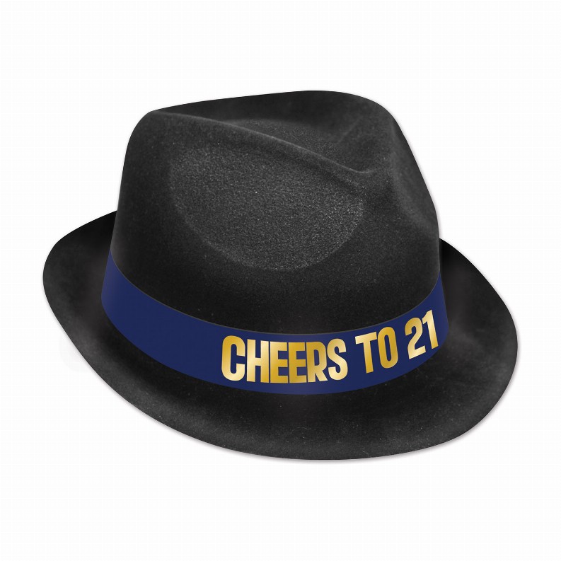 Velour  - 21st Birthday  21st Birthday Hat