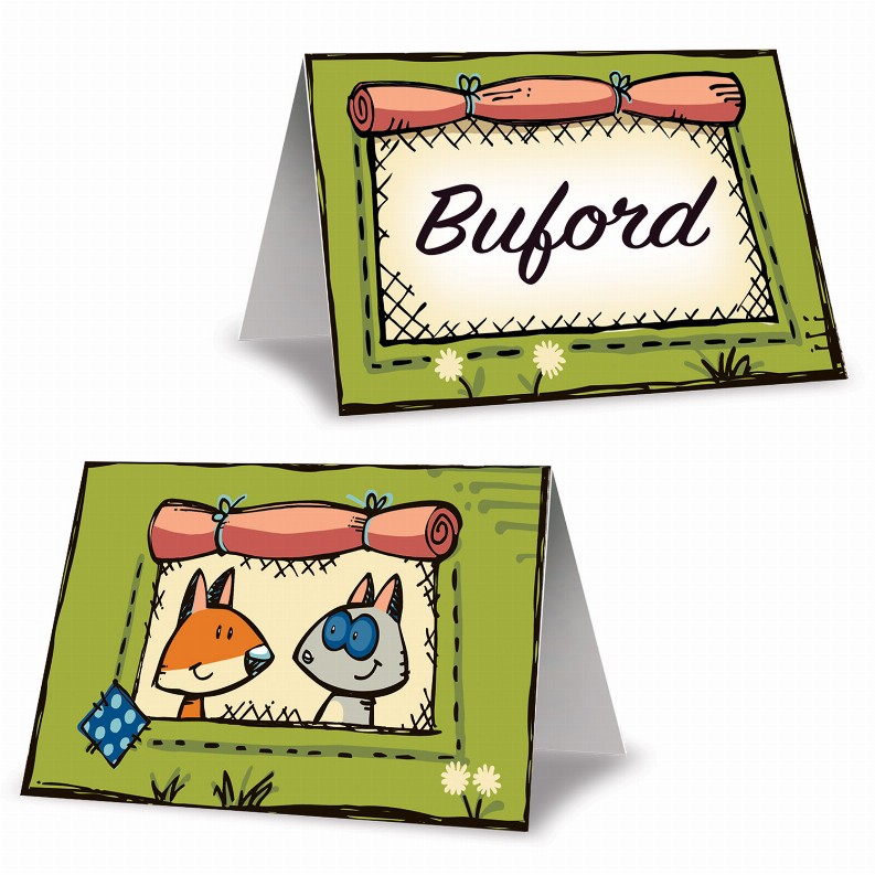 Woodland Friends Place Cards