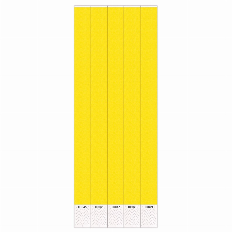 Wristbands  - General Occasion Solid Color Wristbands - Yellow