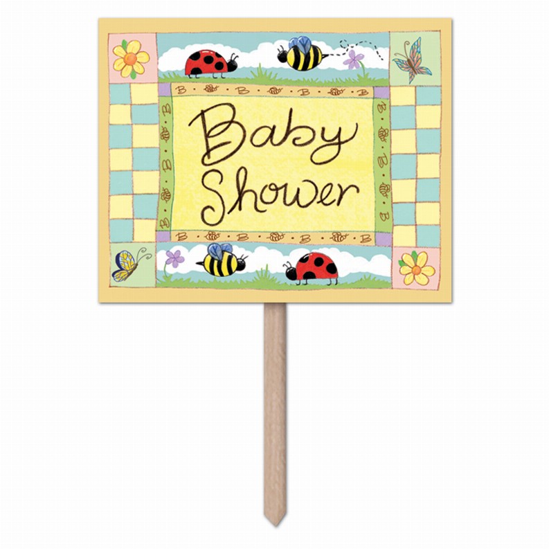 Yard Signs  - Baby Shower B Is For Baby Yard Sign