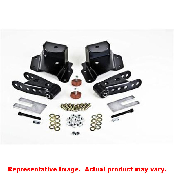 11-13 SILVERADO/SIERRA 3/4 TON/15-16 F150 EXT/CREW CAB 2WD 1IN REAR DROP SHACKLE KIT