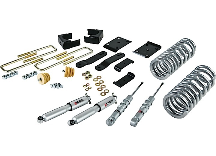 07-13 TOYOTA TUNDRA V8 ONLY 2 F/4 R W/ SP SHOCKS LOWERING KIT