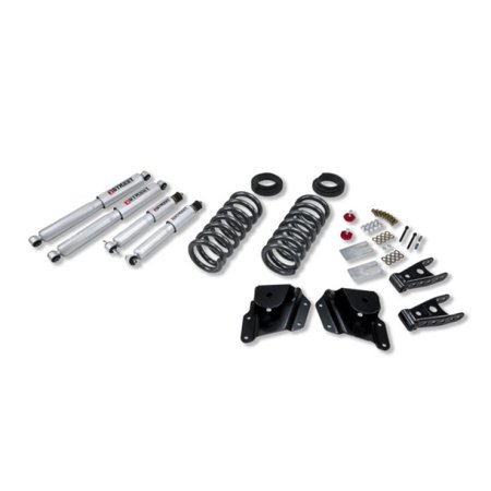 99-06 GM SILVERADO/SIERRA (STD CAB) 2 OR 3 F/3 R W/ SP SHOCKS LOWERING KIT