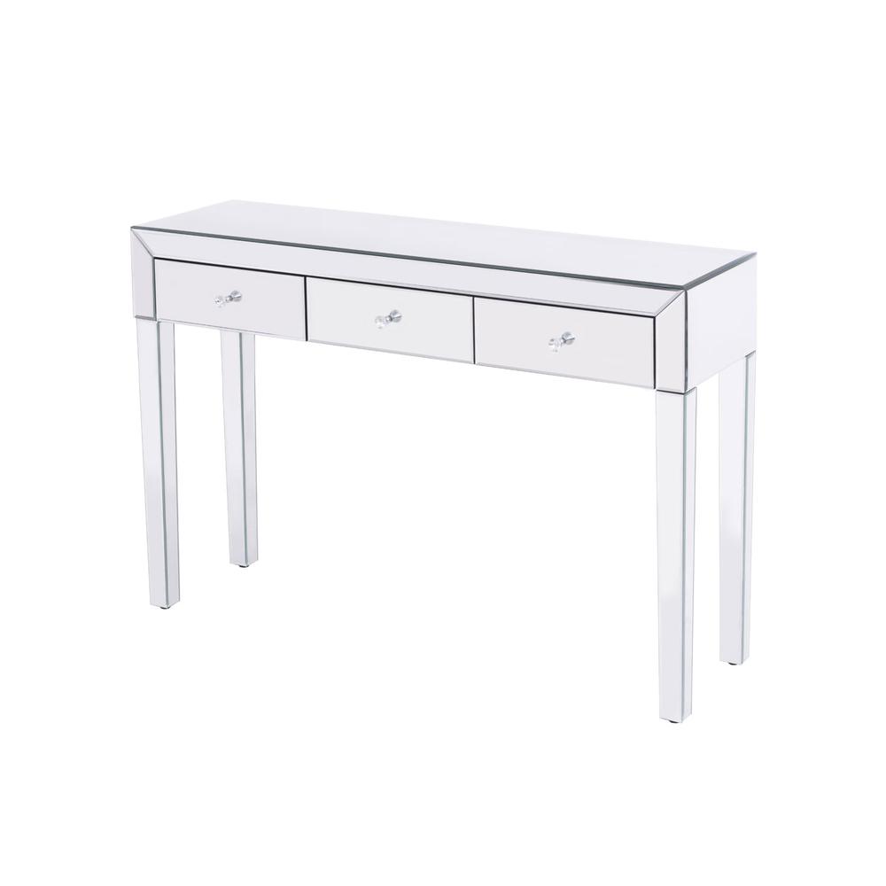 Better Home Products Mirrored Console Table