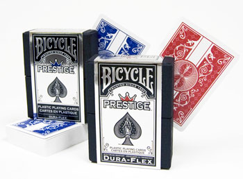 Bicycle Prestige, 6 Decks Red/Blue