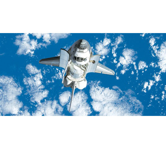 Biggies Space Murals - Space Shuttle - Medium