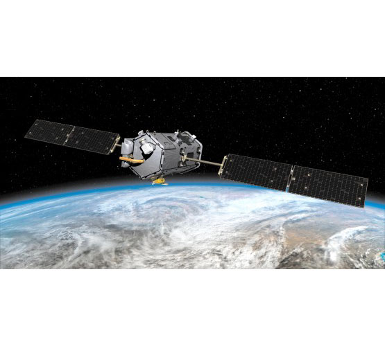 Biggies Space Murals - Earth Satellite - Large