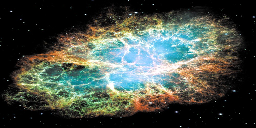 Biggies Space Murals - Crab Nebula - Medium