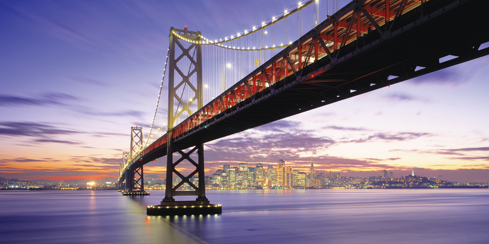 Biggies San Francisco Bridge Photograph Wall Mural, Extra Large