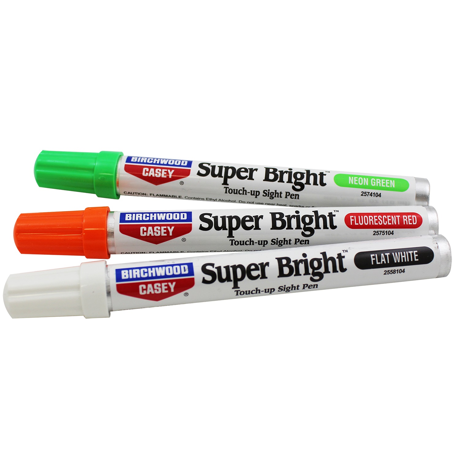 Birchwood Casey Super Bright Pen Kit Green Red White 0.33Oz