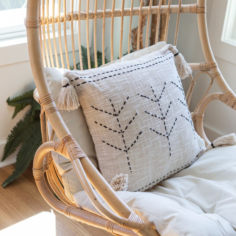 Ekani Throw Pillow