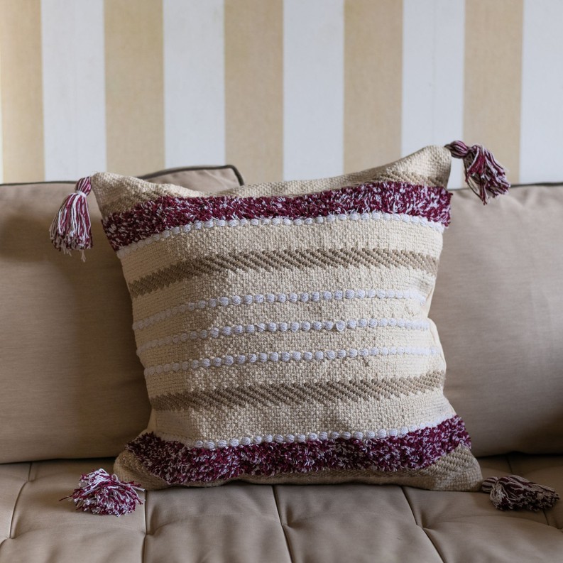 Oasis Cotton Throw Pillows