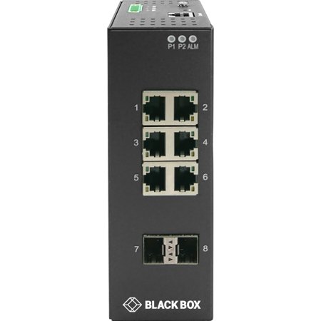 8PT Gb MGD SWT RJ45 SFP