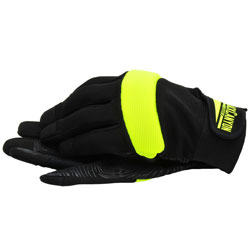 Bco Glove Hi Dex Silicon Palm Hi Vis L