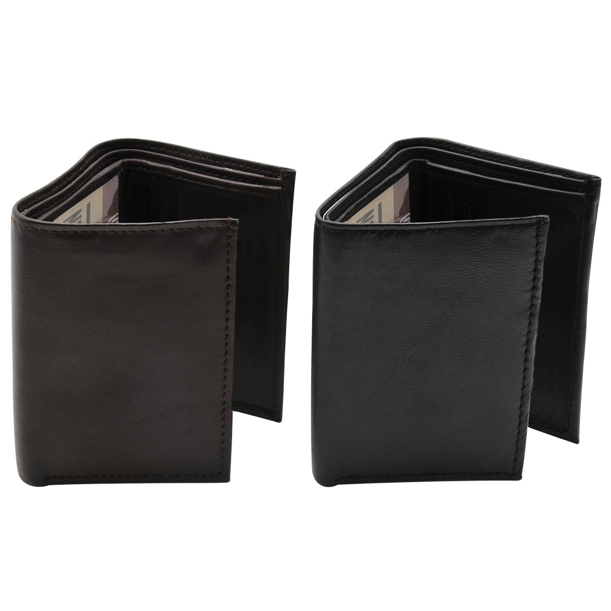 Bco Rfid Trifold Wallet/ Bk/Br