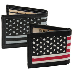 Bco Bifold Wallet  Am Flag Canvas Asst