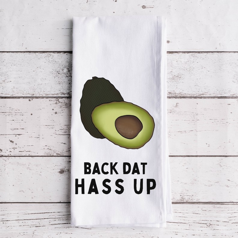 Back Dat Hass Up - Tea Towel