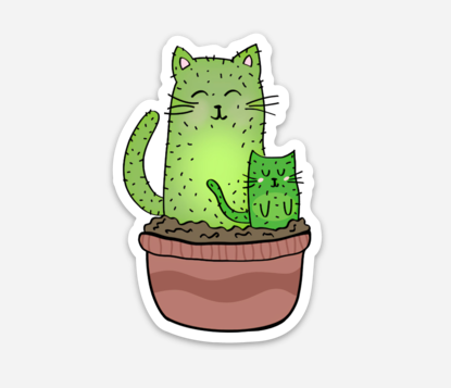 Catcus Sticker