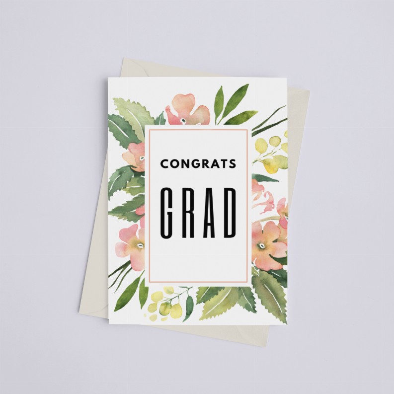 Congrats Grad - Greeting Card