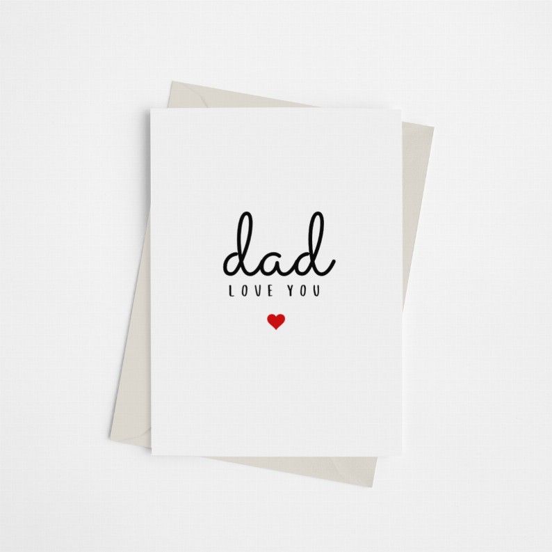 Dad, Love You ?? - Greeting Card