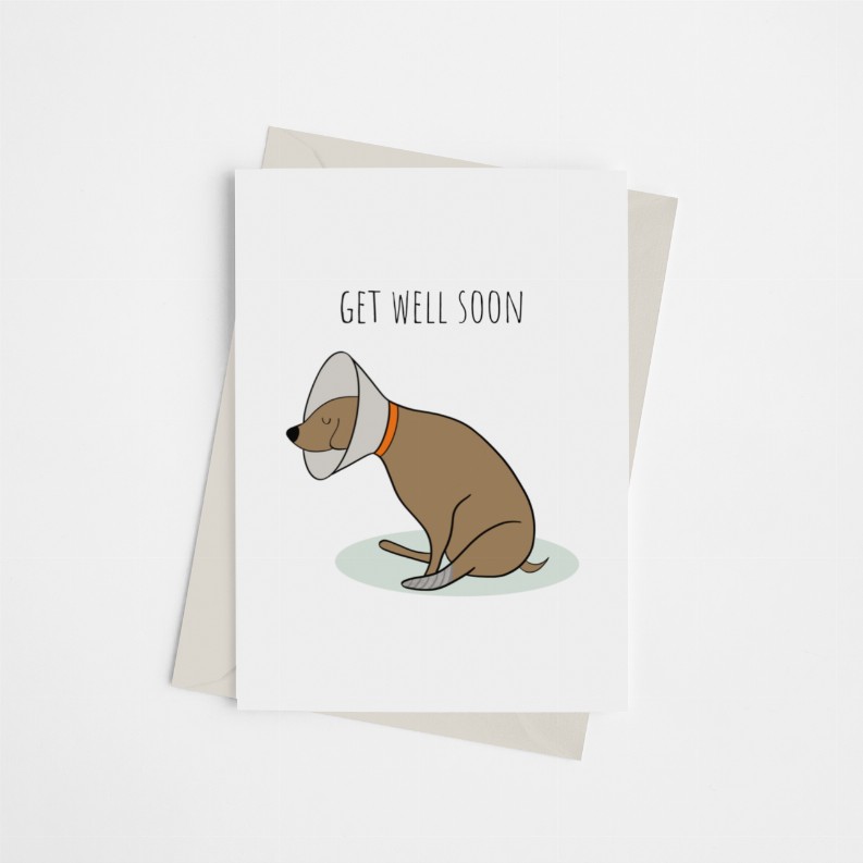 Get Well Soon - Greeting Card