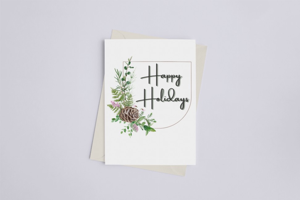 Happy Holidays - Greeting Card