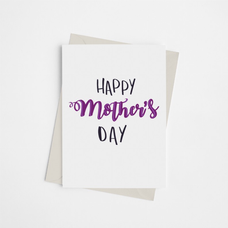 Happy Mother's Day - Greeting Card Style 2 