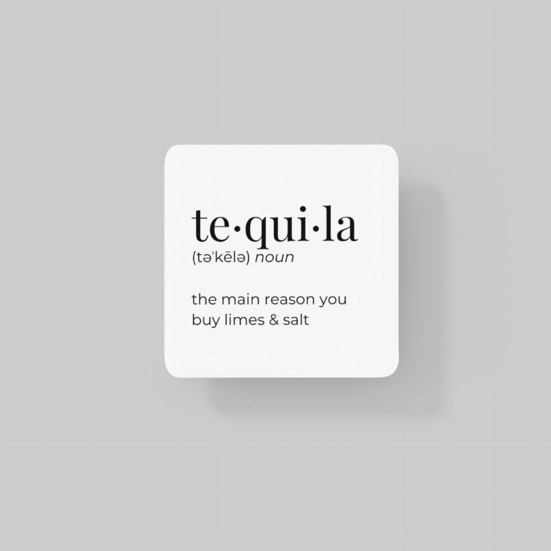 Tequila Coaster