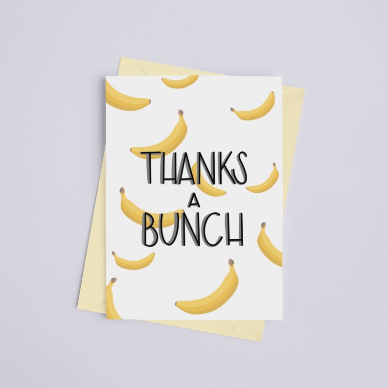 Thanks a Bunch - Greeting Card