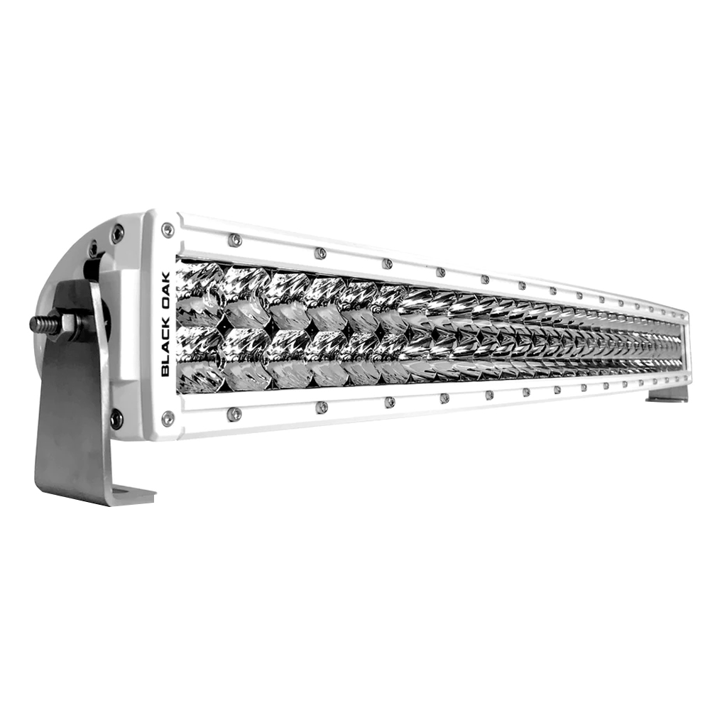 Black Oak Pro Series Curved Double Row Combo 30" Light Bar - White