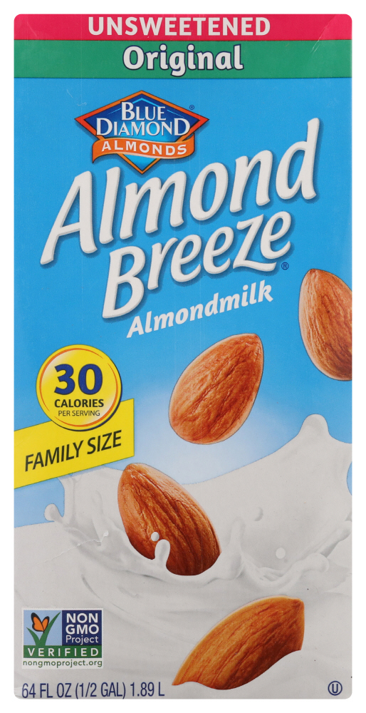 Blue Diamond Original Unsweetened Almond (8x64OZ )