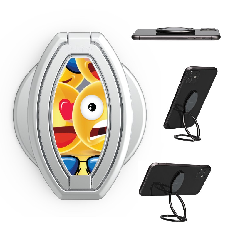 Kickflip  - Silver Magnetic Emoji's
