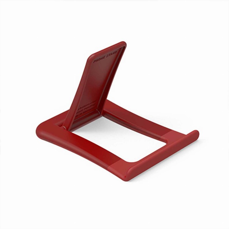 Phone Stand - Enjoy The Freedom Of Having Both You Hands Available - Burgundy
