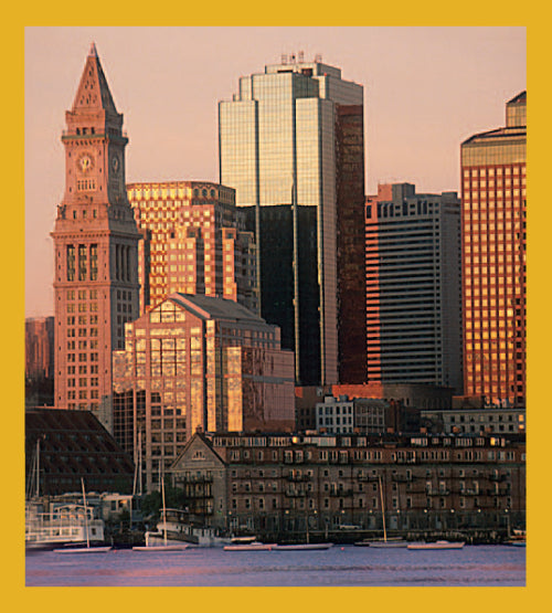 Boston Waterfront - Magnetic Bookmark