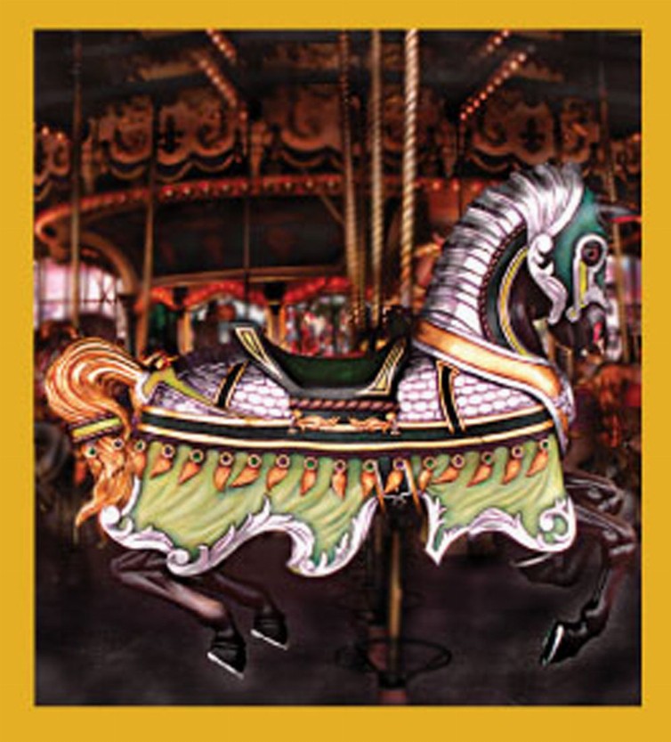 Carousel Horse - Magnetic Bookmark