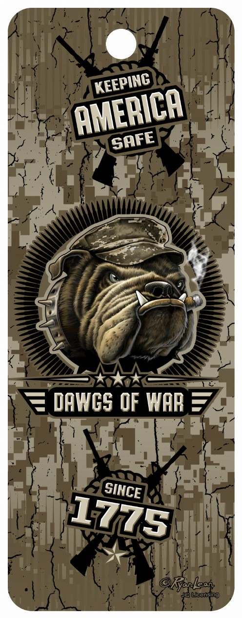 Dawgs Of War - 3D Bookmark