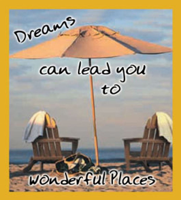 Dreams Can Lead You - Magnetic Bookmark