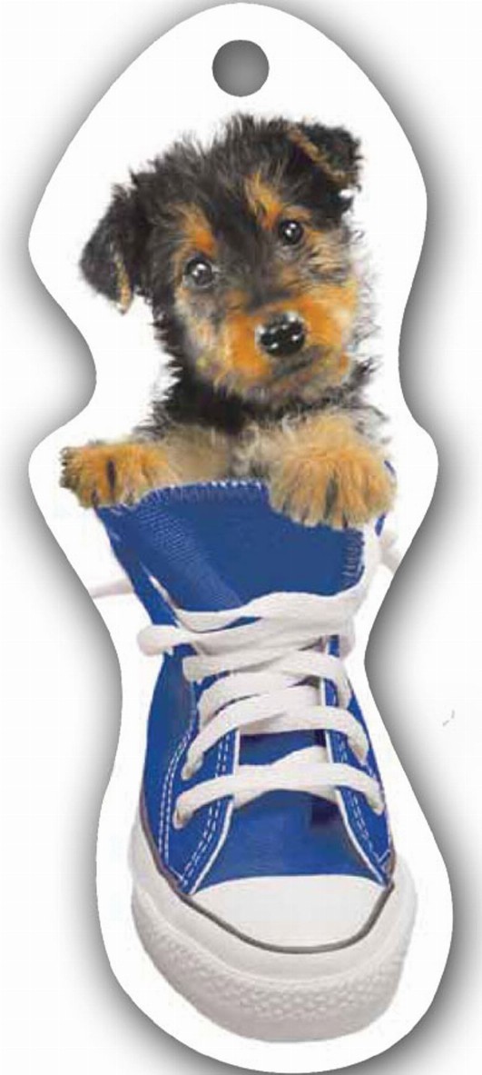 I Love My Dog - Die Cut Bookmark - I Love My Airedale