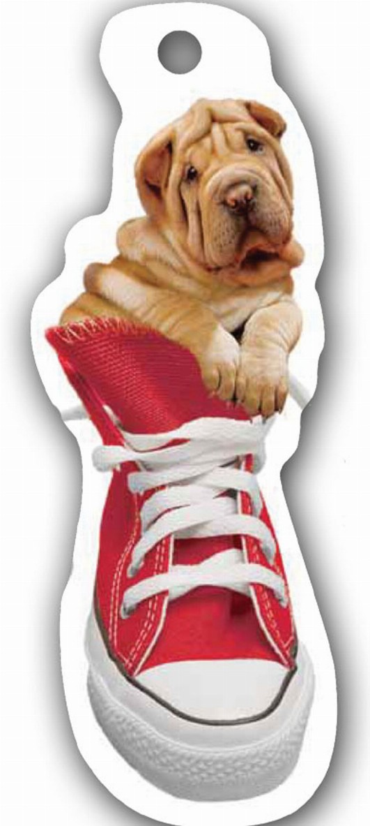 I Love My Dog - Die Cut Bookmark - I Love My Shar Pei