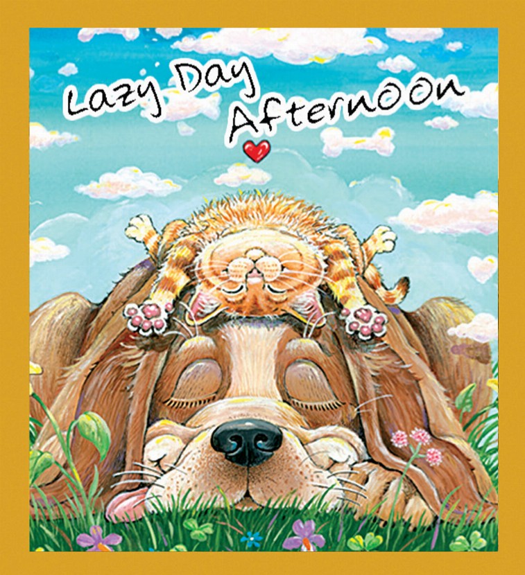 Lazy Day Afternoon - Magnetic Bookmark