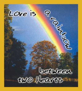 Love is a Rainbow - Magnetic Bookmark