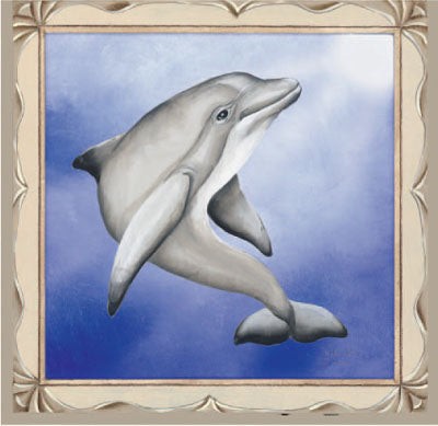 Sea Life - Magnetic Bookmark - Dolphin