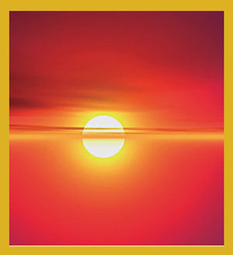 Sunrise - Magnetic Bookmark