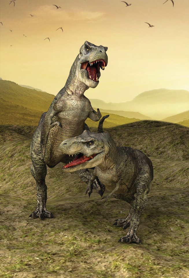 T-Rex - Motion Postcard
