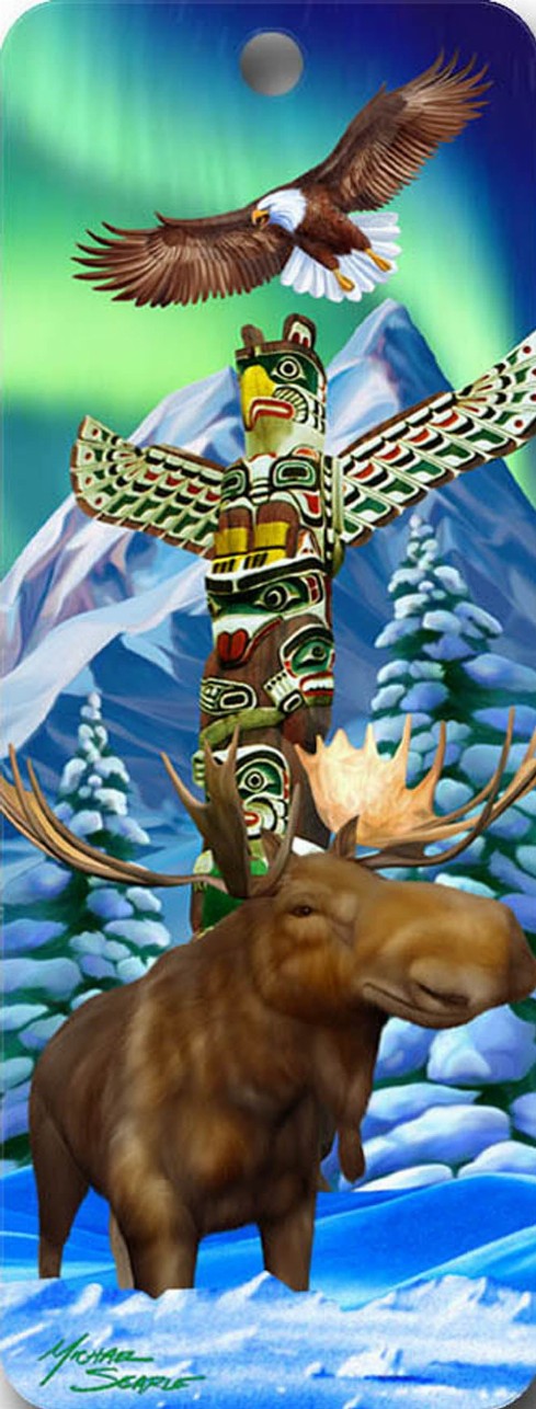 Totem Pole - 3D Bookmark