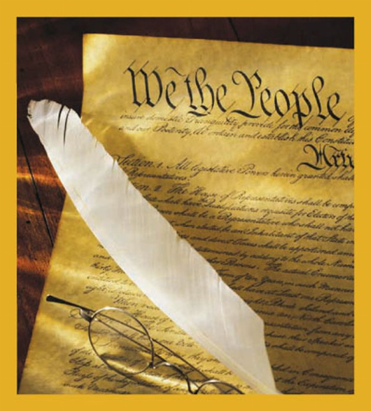 We The People - Magnetic Bookmark
