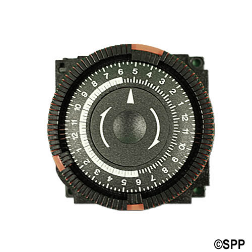 Time Clock, Diehl, 24HR, 230V, 16A, SPDT, Orange