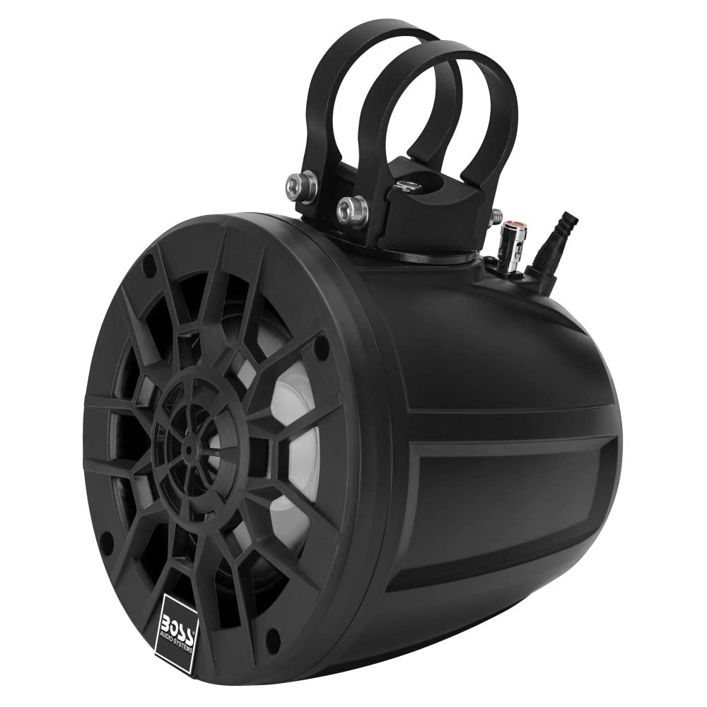BOSS AUDIO SYSTEMS MPWT50 ATV UTV MARINE WAKETOWER SPEAKER SYSTEM " IPX6 RATED