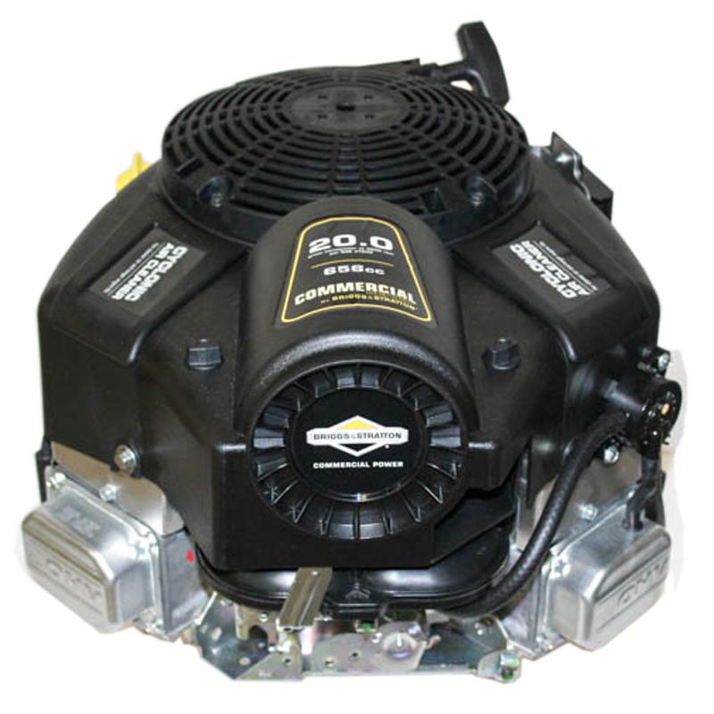 20HP Vertical 1" x 3-5/32" Shaft, Intek IC, OHV, RECOIL Start Only, Fuel Pump, 9 Amp Alternator, Cyclonic Air Filter, for Walk B